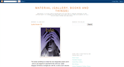 Desktop Screenshot of materialgallery.blogspot.com