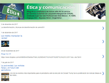Tablet Screenshot of eticaycomunicacioncosal.blogspot.com