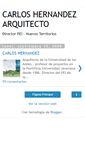 Mobile Screenshot of carloshernandezarquitecto.blogspot.com