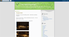 Desktop Screenshot of isay-haveacupoftea.blogspot.com