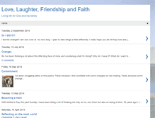 Tablet Screenshot of lovelaughterfriendshipandfaith.blogspot.com