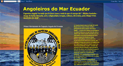 Desktop Screenshot of capoeira-angola-ecuador.blogspot.com