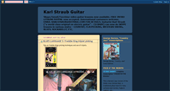 Desktop Screenshot of karlstraubguitar.blogspot.com