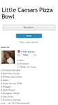 Mobile Screenshot of littlecaesarspizzabowl.blogspot.com