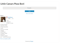 Tablet Screenshot of littlecaesarspizzabowl.blogspot.com