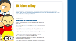 Desktop Screenshot of 10-jokes-a-day.blogspot.com