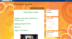 Desktop Screenshot of infoberthier.blogspot.com
