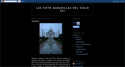 Desktop Screenshot of lassietemaravillasdelsigloxxi.blogspot.com