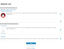 Tablet Screenshot of islamicartist.blogspot.com