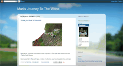 Desktop Screenshot of marisjourneytotheworld.blogspot.com