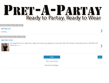 Tablet Screenshot of pret-a-partay-singapore.blogspot.com