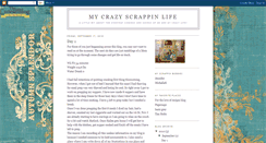 Desktop Screenshot of mycrazyscrappinlife.blogspot.com