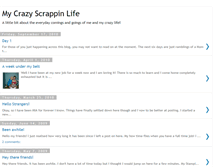 Tablet Screenshot of mycrazyscrappinlife.blogspot.com