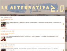 Tablet Screenshot of laalternativa2.blogspot.com