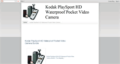 Desktop Screenshot of hdpocketvideocamera.blogspot.com