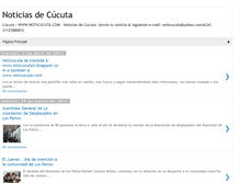 Tablet Screenshot of noticucuta.blogspot.com