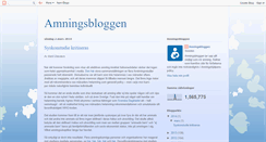 Desktop Screenshot of amningsbloggen.blogspot.com