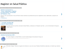 Tablet Screenshot of magistersaludpublica.blogspot.com