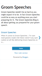 Mobile Screenshot of groomspeeches.blogspot.com