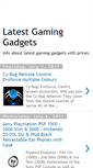 Mobile Screenshot of latestgaminggadgets.blogspot.com