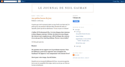 Desktop Screenshot of journaldeneilgaiman.blogspot.com