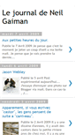 Mobile Screenshot of journaldeneilgaiman.blogspot.com