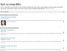 Tablet Screenshot of dichvutrangdiem.blogspot.com
