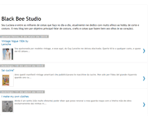 Tablet Screenshot of blackbeestudio.blogspot.com