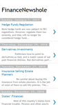 Mobile Screenshot of financenewshole.blogspot.com