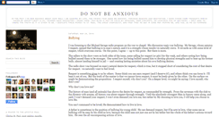 Desktop Screenshot of do-not-be-anxious.blogspot.com