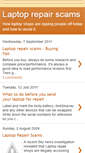 Mobile Screenshot of laptoprepairscams.blogspot.com