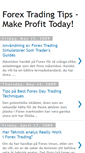 Mobile Screenshot of forextrading-profit.blogspot.com