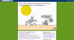 Desktop Screenshot of lenguaejea.blogspot.com