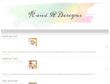 Tablet Screenshot of kandrdesigns.blogspot.com