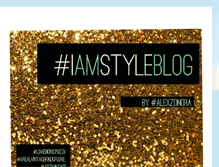 Tablet Screenshot of iamstyle.blogspot.com