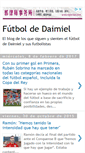 Mobile Screenshot of futboldedaimiel.blogspot.com