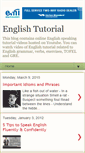 Mobile Screenshot of english-tutorial2.blogspot.com