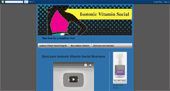 Desktop Screenshot of isotonicvitaminsocial.blogspot.com