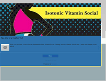 Tablet Screenshot of isotonicvitaminsocial.blogspot.com