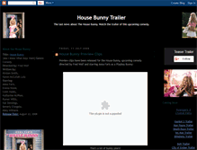 Tablet Screenshot of house-bunny-trailer.blogspot.com