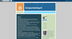 Desktop Screenshot of henypurwaningsih.blogspot.com