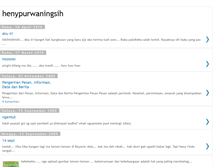 Tablet Screenshot of henypurwaningsih.blogspot.com