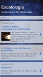 Mobile Screenshot of escathologia.blogspot.com