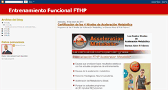 Desktop Screenshot of entrenamientofuncional.blogspot.com