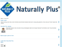 Tablet Screenshot of lutein-naturallyplus.blogspot.com