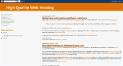 Desktop Screenshot of highqualitywebhosting.blogspot.com