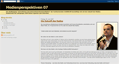 Desktop Screenshot of medienperspektiven07.blogspot.com