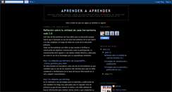 Desktop Screenshot of merche-aprenderaaprender.blogspot.com