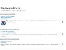 Tablet Screenshot of beasiswainfo.blogspot.com