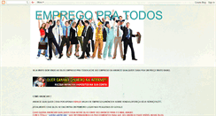 Desktop Screenshot of empregopratodos.blogspot.com